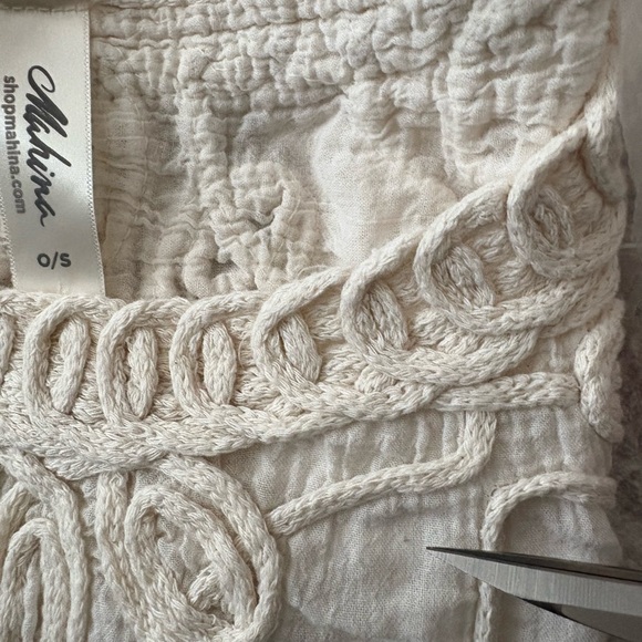 Mahina Boutique Crochet Sleeveless Crop Top O/S Small - Picture 15 of 16